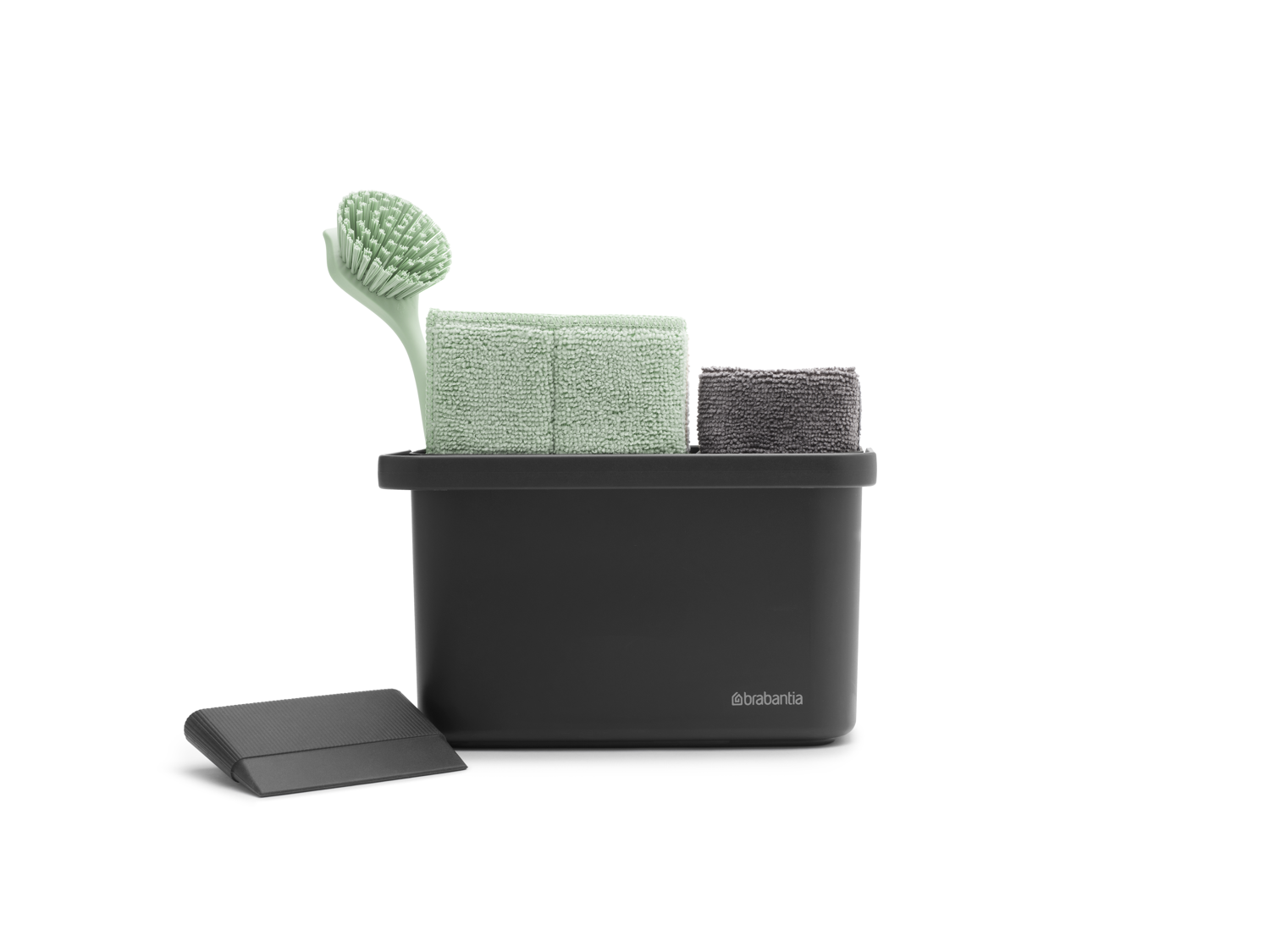 SinkSide Cleaning Set - Dark Grey - 8710755233340 Brabantia_6_NR-41285
