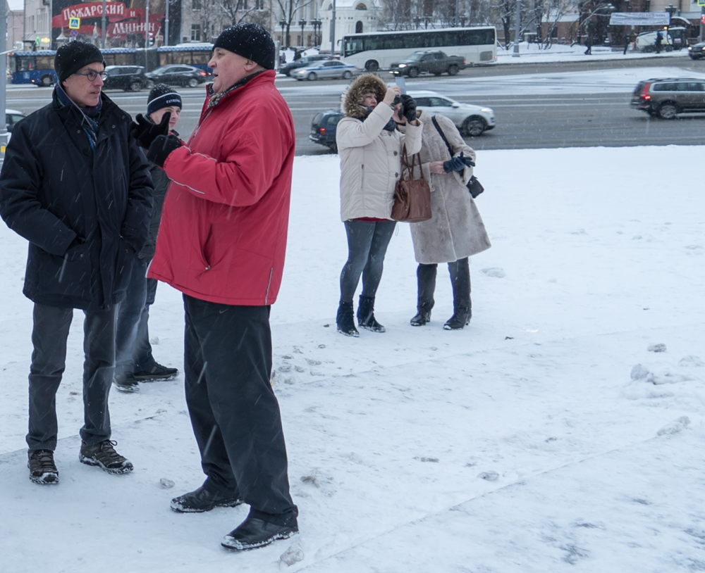 Check-point Rusland met Jan Balliauw - (c) Eugene Rudnii Check-point Rusland met Jan Balliauw - (c) Eugene Rudnii