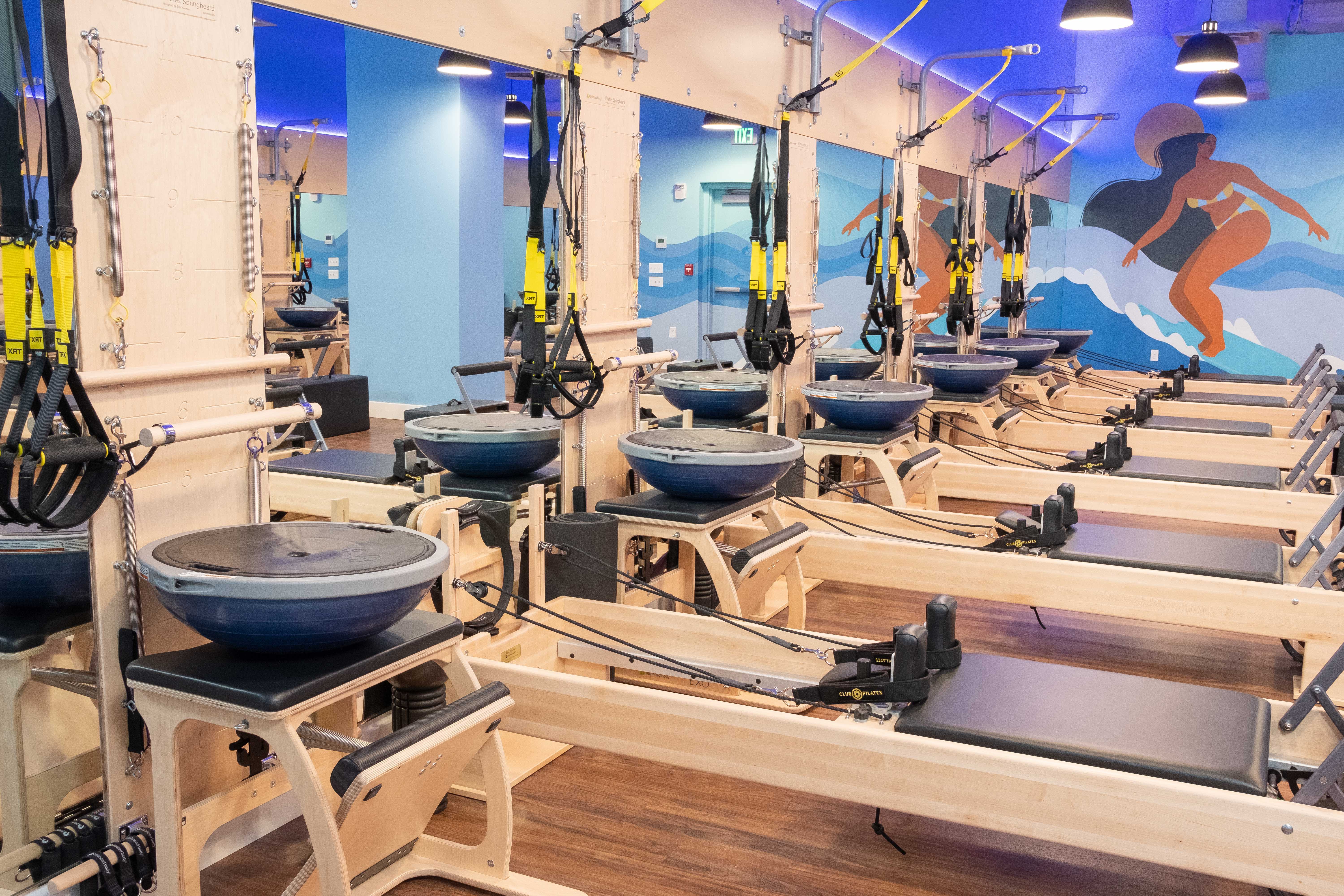 Club Pilates’ studio features state-of-the-art equipment and classes for everyone Club Pilates’ studio features state-of-the-art equipment and classes for everyone