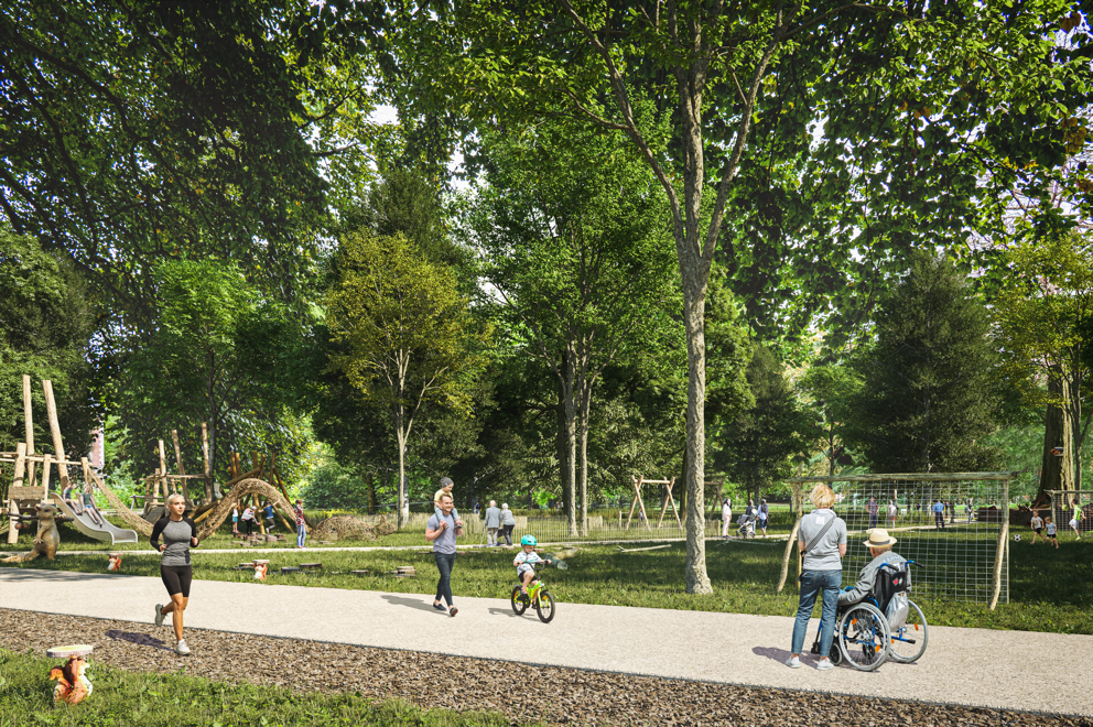Ontwerp voor heraanleg Heuvelhofpark klaar, werken starten begin volgend jaar