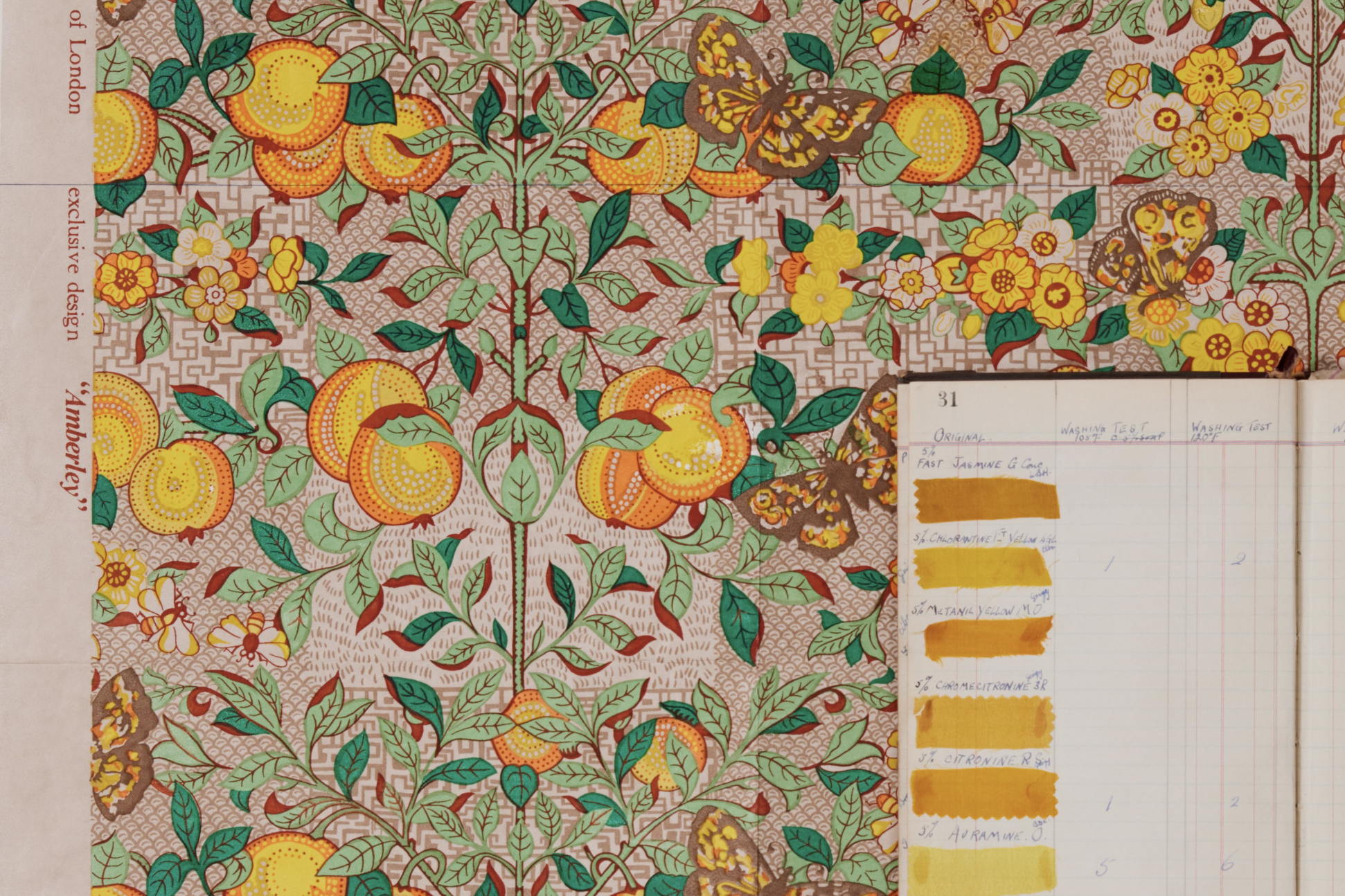 Amberley Furnishing Fabric, 1976 (Image courtesy of Liberty) Amberley Furnishing Fabric, 1976 (Image courtesy of Liberty)