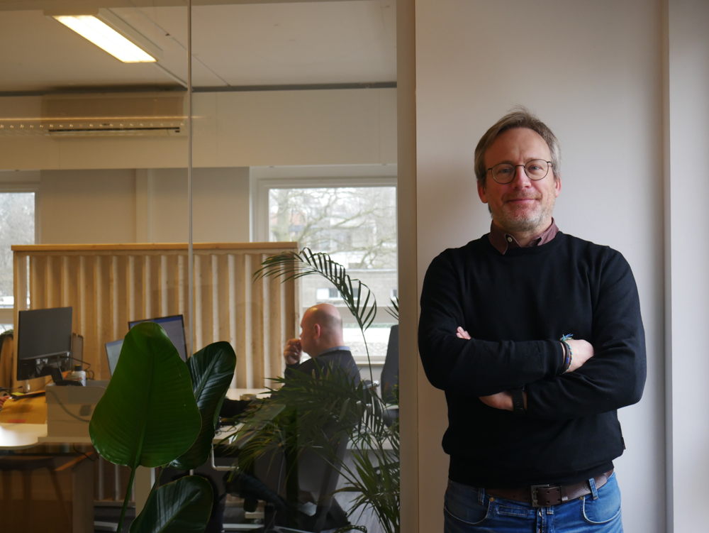 Jeremy De Clercq, responsable du succès client chez Sensolus
