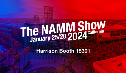 Harrison Audio Returns to the NAMM Show with 32Classic Mixing Console and Brand New Additions to its Analog Lineup