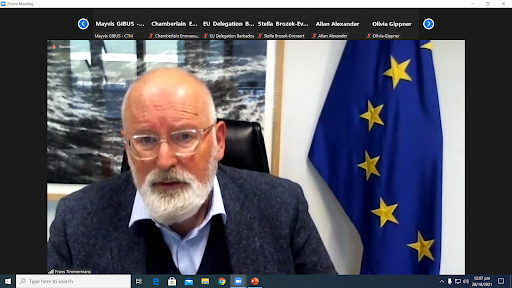 European Union Executive Vice President, Frans Timmermans