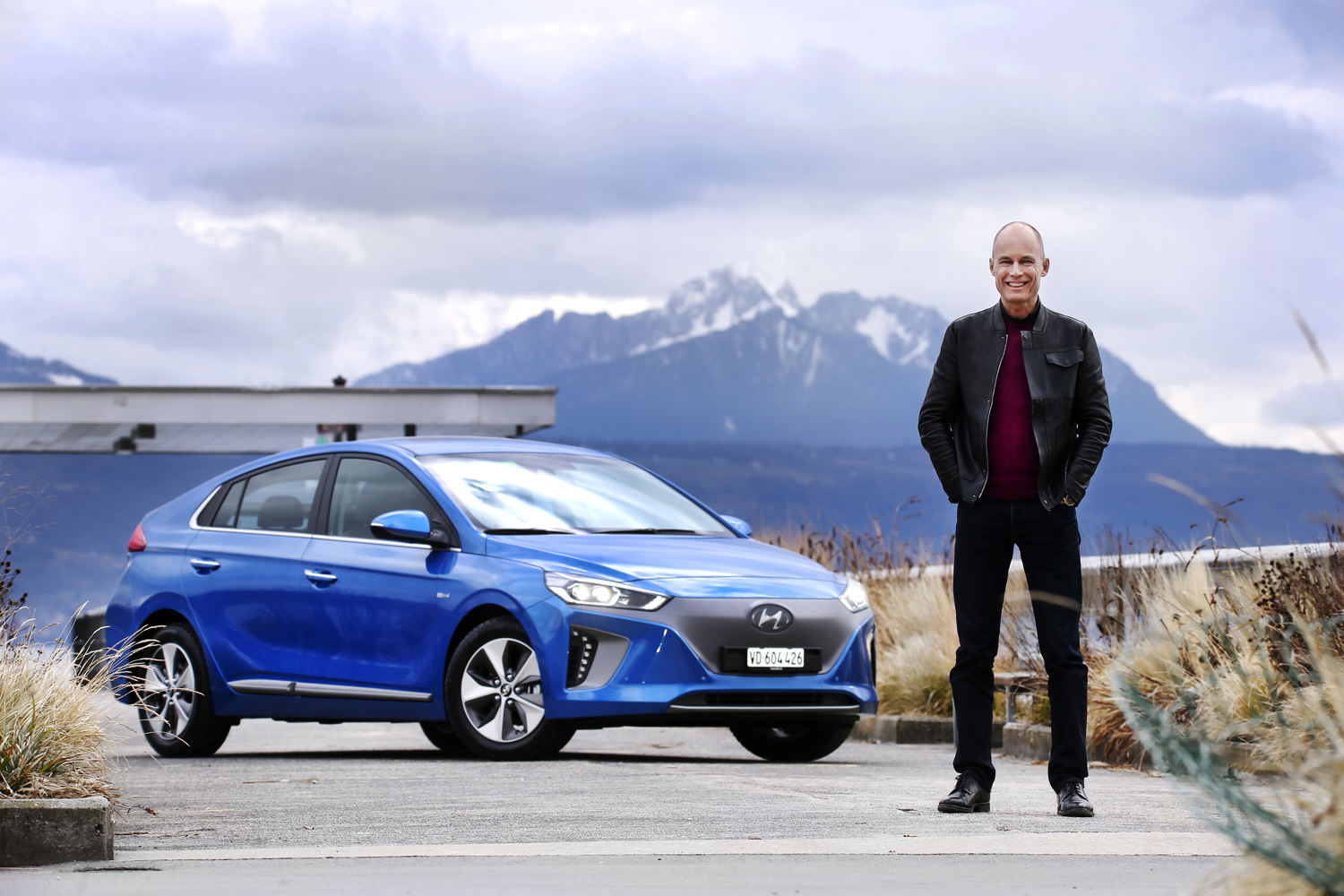 Bertrand Piccard & IONIQ Electric