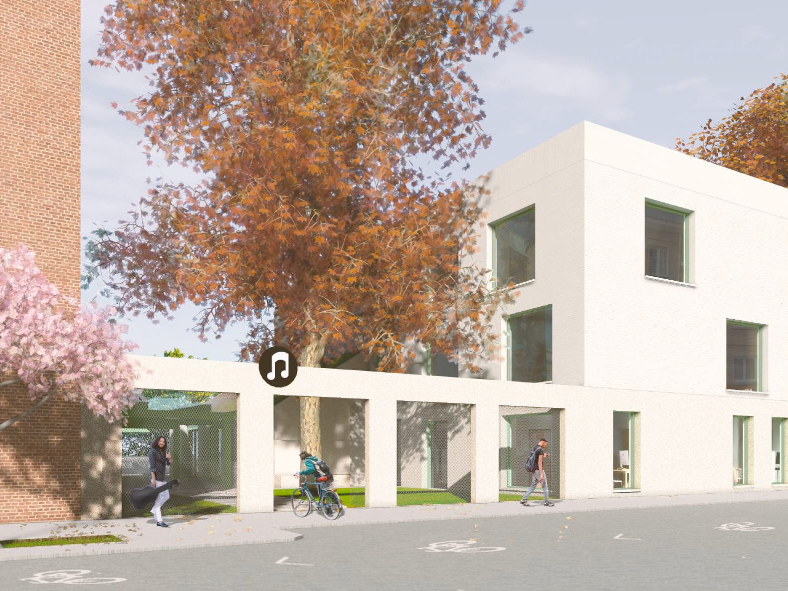 Nieuwe infrastructuur voor Academie Sint-Pieters-Woluwe