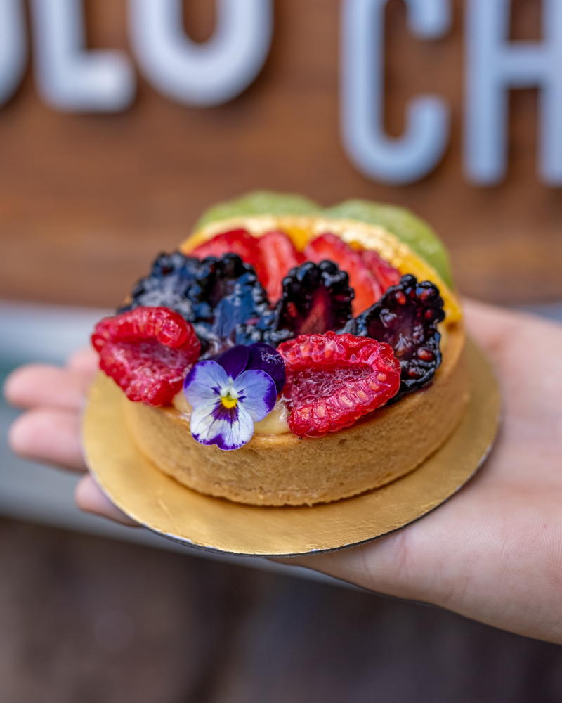 Tropical Fruit Tart. Courtesy of Aulani, a Disney Resort & Spa.