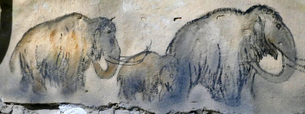 Mammouths à Altamira en Espagne © akg-images / World History Archive