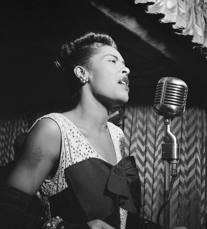 Billie Holiday, American Jazz Singer. AKG8730754 ©akg-images / Science Source
