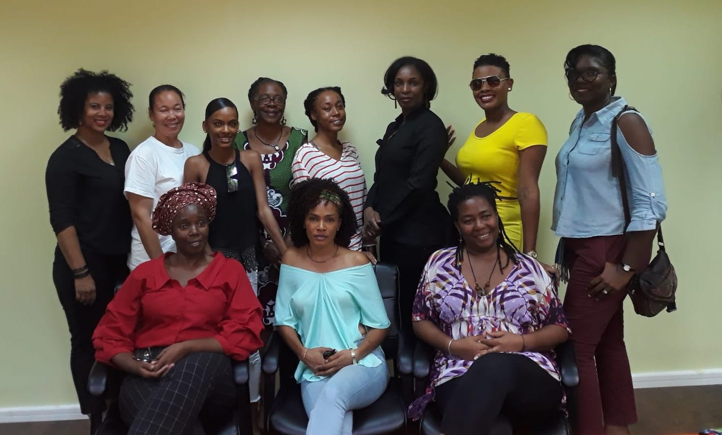 Members of the Fashion Association of Dominica. Members of the Fashion Association of Dominica.