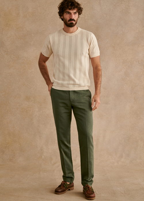 Octobre Editions - Pantalon Deon Kaki - 135€
