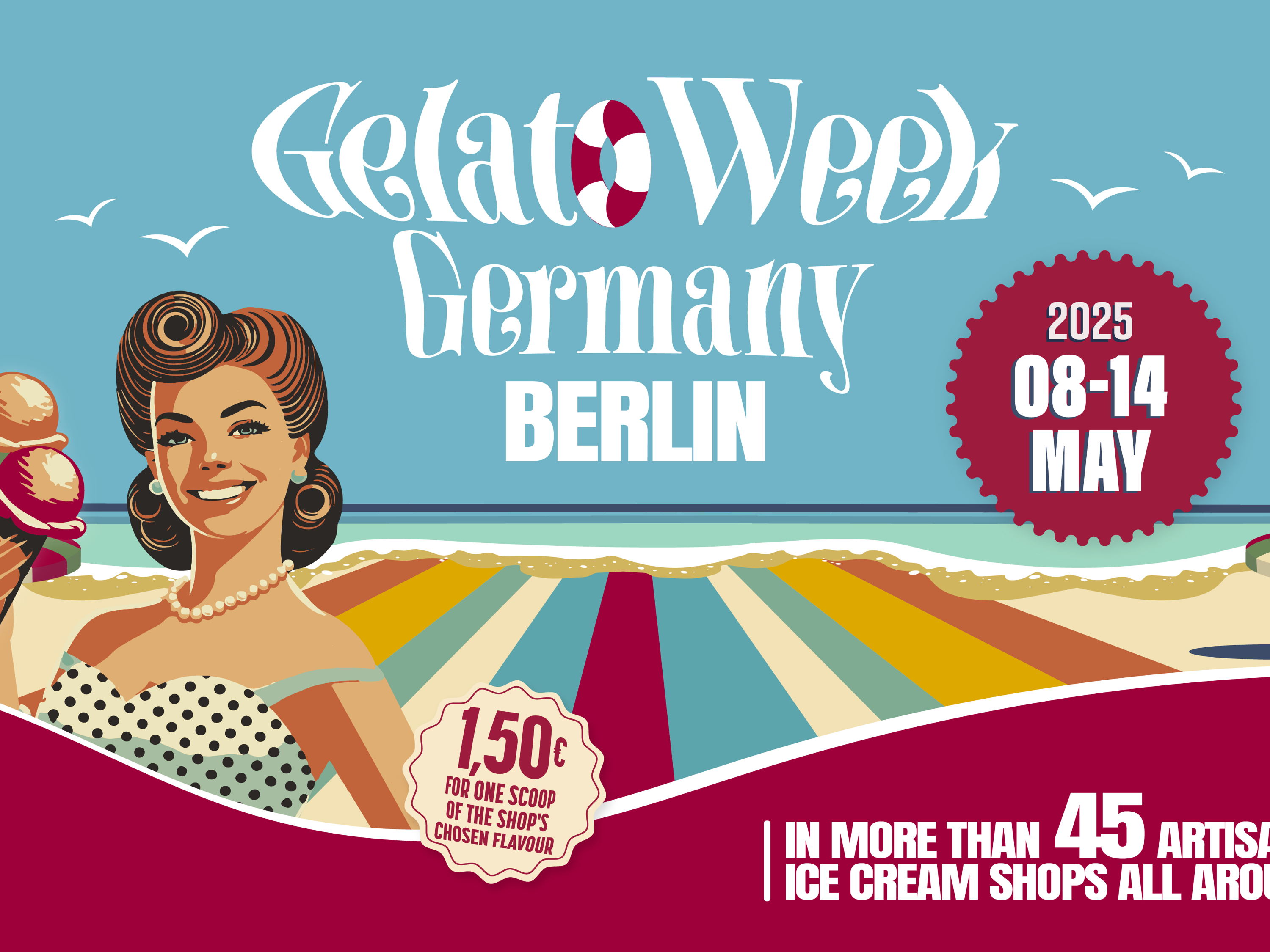 Gelato Week Berlin 2025: The largest ice cream event of the German capital is coming back