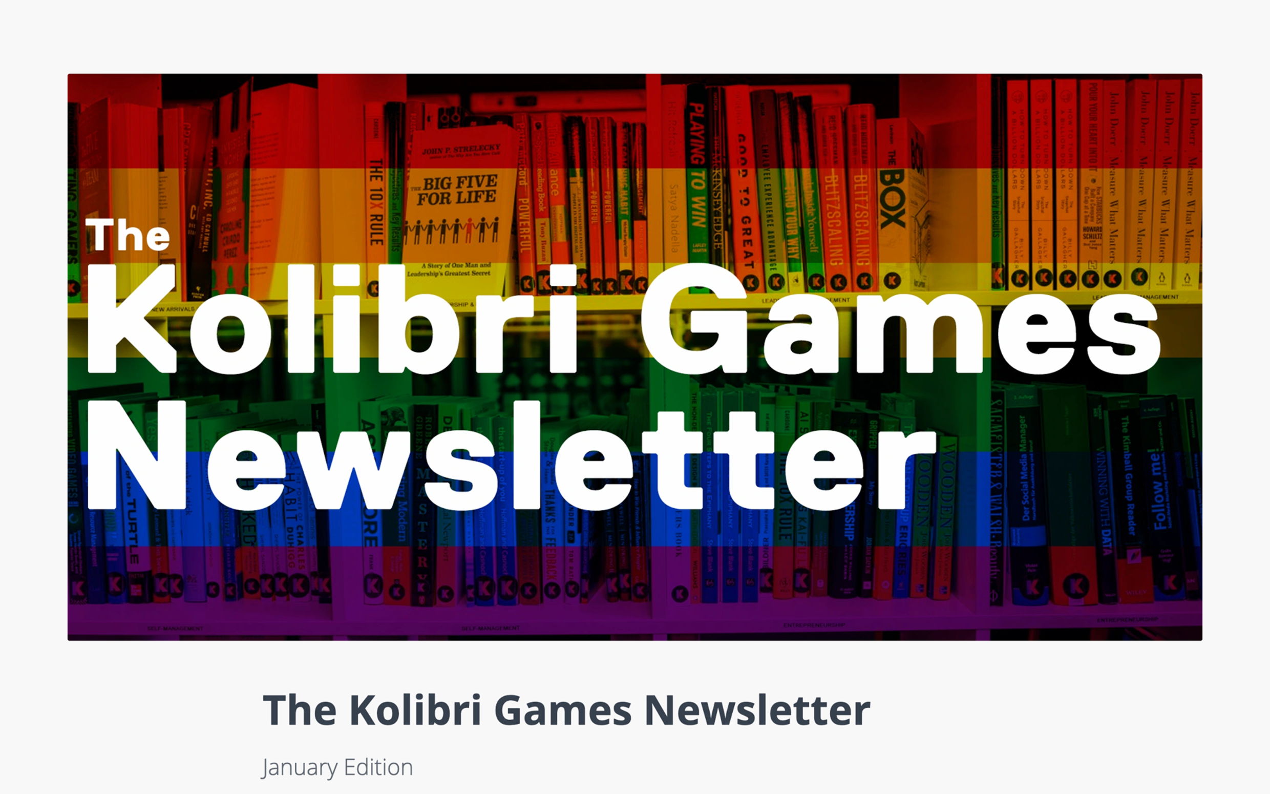 How Kolibri runs a gaming newsletter through Prezly