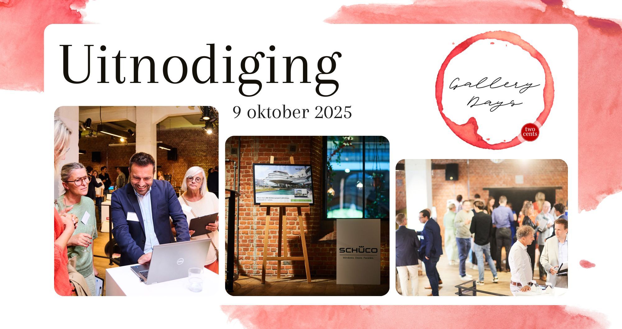 Persuitnodiging: 5de editie Gallery Days 