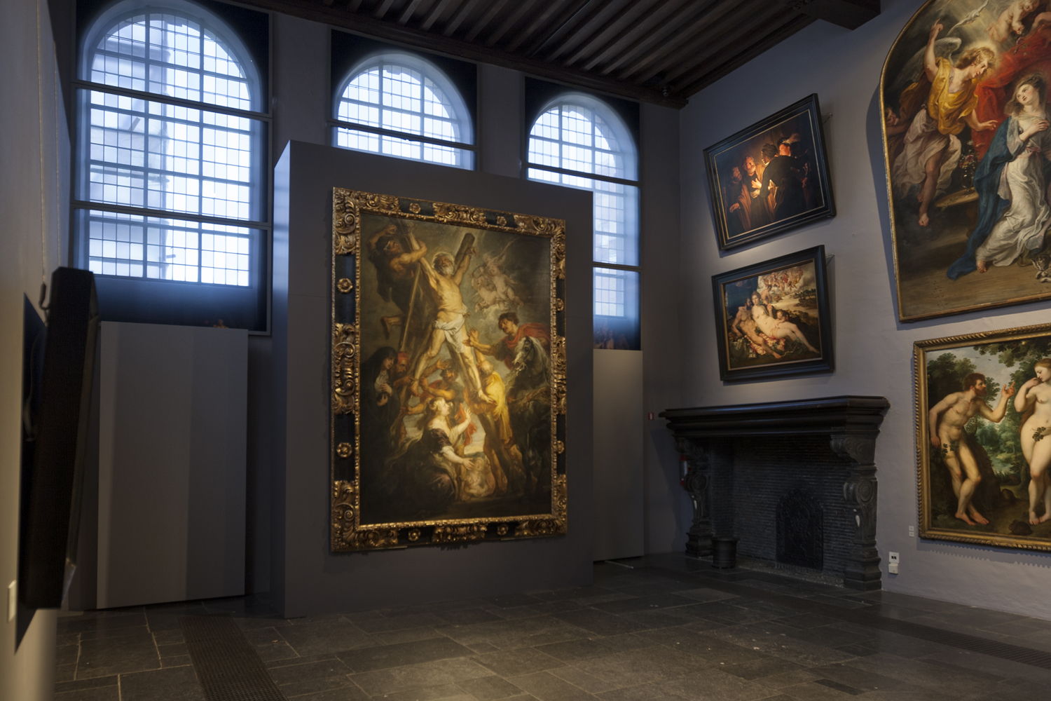 Peter Paul Rubens,
Marteldood H. Andreas, (in situ in Rubenshuis2), Fundación Carlos de Amberes te Madrid, foto Ans Brys