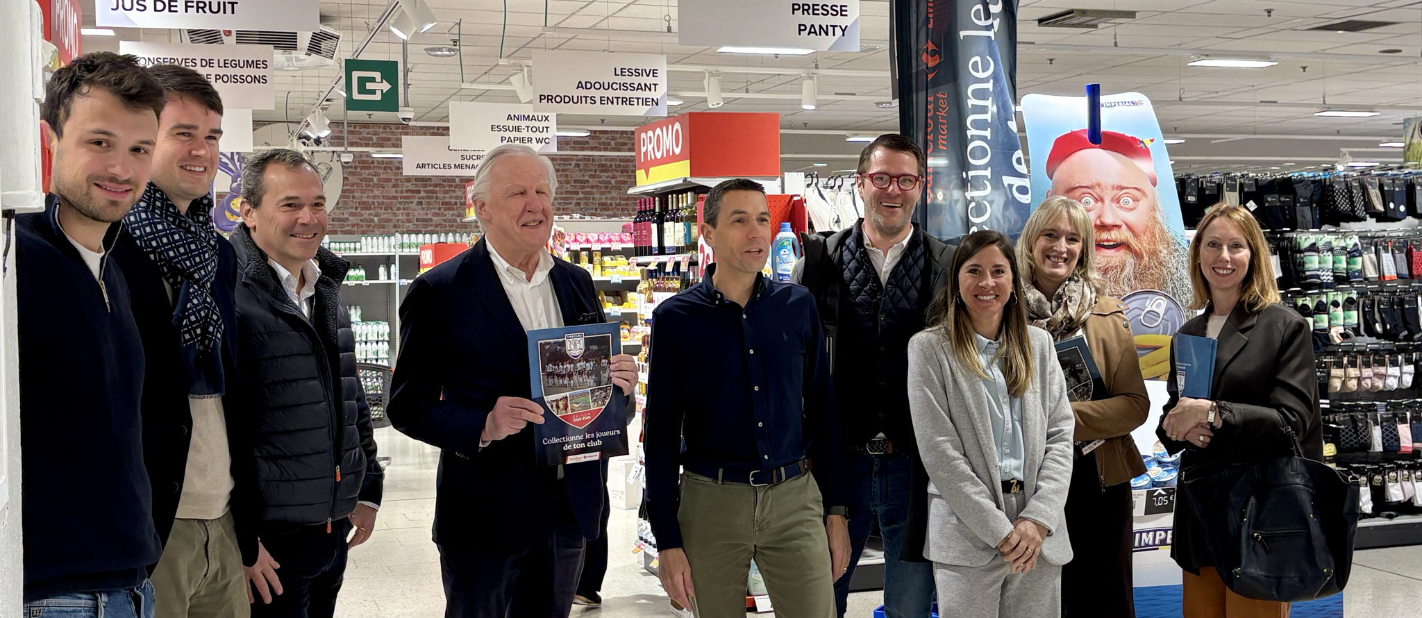 Carrefour Market Embourg en Embourg Hockey Club lanceren uniek Collector Album voor het 40-jarig bestaan van de club