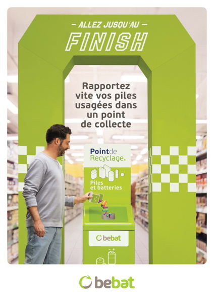 Bebat invite les Belges à aller ‘au finish’ avec les piles et batteries ...