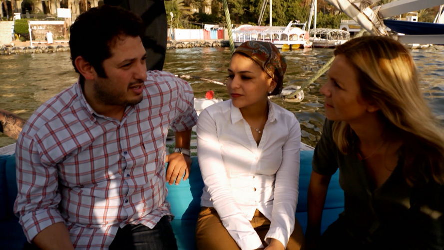 Vranckx - Alles op tafel: Egypte - Marina van Zeller - (c) The Travel Channel Vranckx - Alles op tafel: Egypte - Marina van Zeller - (c) The Travel Channel