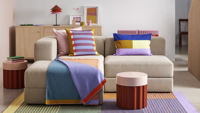 Preview: IKEA et le duo de designers néerlandais Raw Color créent une explosion de couleurs à la maison avec la nouvelle collection TESAMMANS
