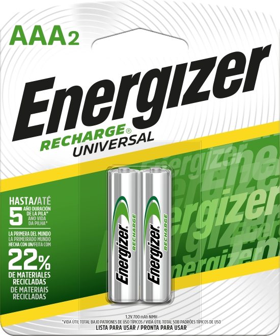 Energizer Pilas AAA Recargables Energizer Pilas AAA Recargables