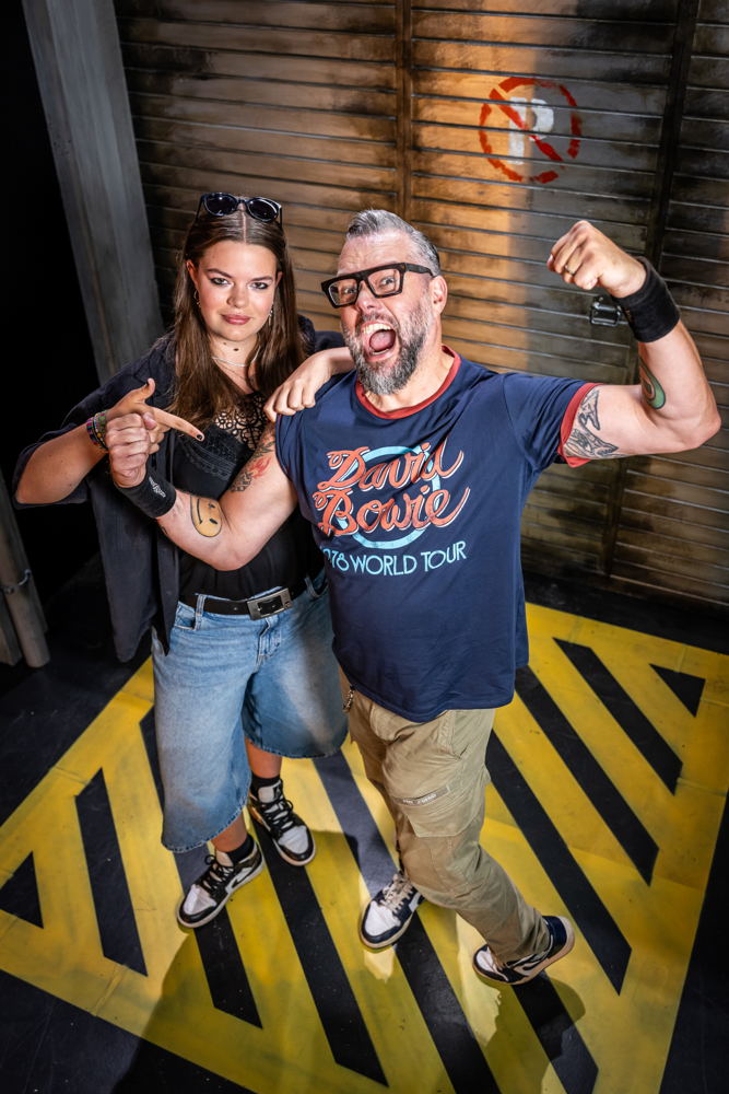 Amy en Alex Agnew