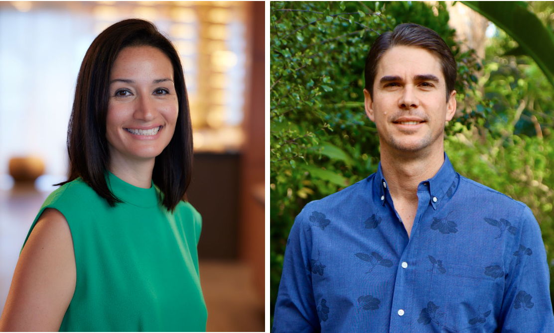 From left to right: Kaʻiulani Sodaro, Hawaiʻi Board Chair, Trust for Public Land and Race Randle, Hawaiʻi Board Vice Chair, Trust for Public Land