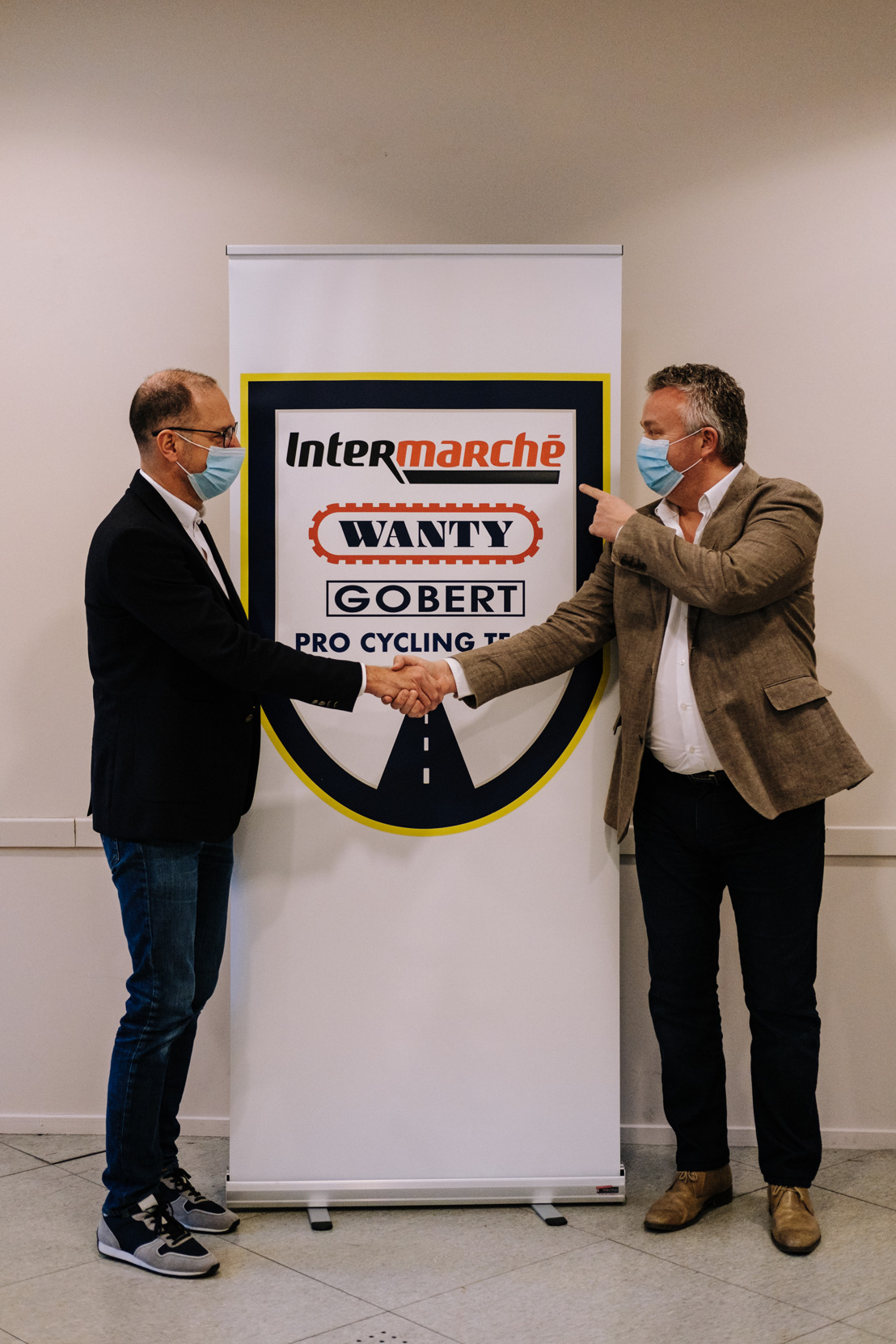 Intermarché Belgique devient le partenaire titre* de l’équipe cycliste Wanty Gobert