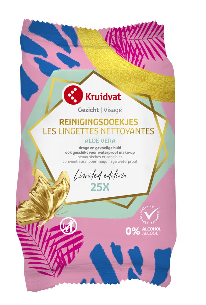 Facial cleansing wipes - €1,49