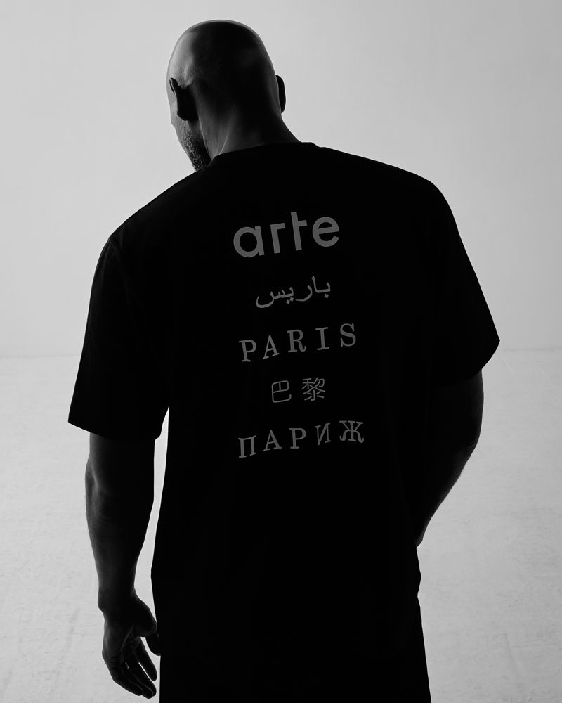 Nicolas Anelka for Arte Paris Store opening © Jef Claes 