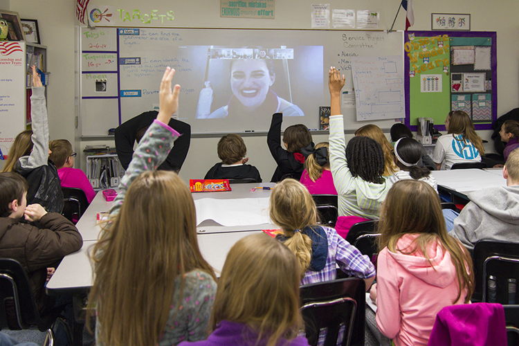 Nepris brings classrooms together with working professionals for virtual chats and virtual field trips.