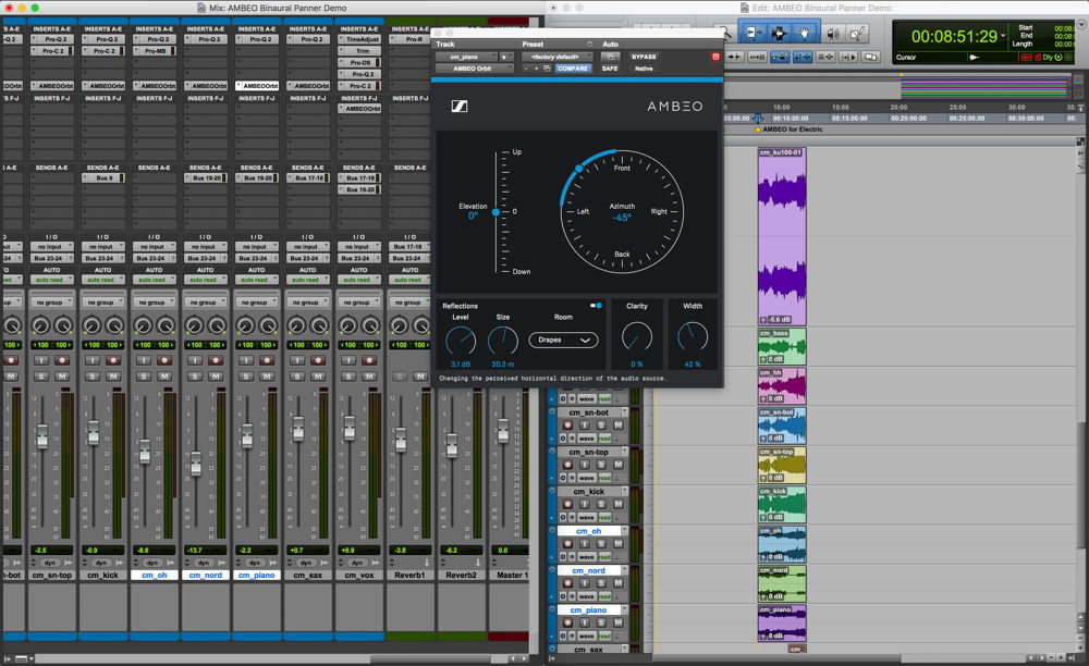 AMBEO Binaural Panner Plugin