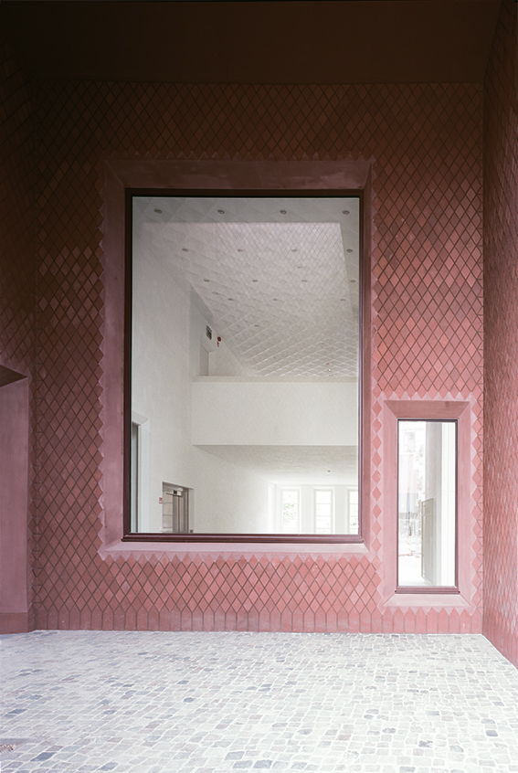 Nieuw tentoonstellingsgebouw Z33, ontwerp van architecte Francesca Torzo
Foto (c) Gion von Albertini