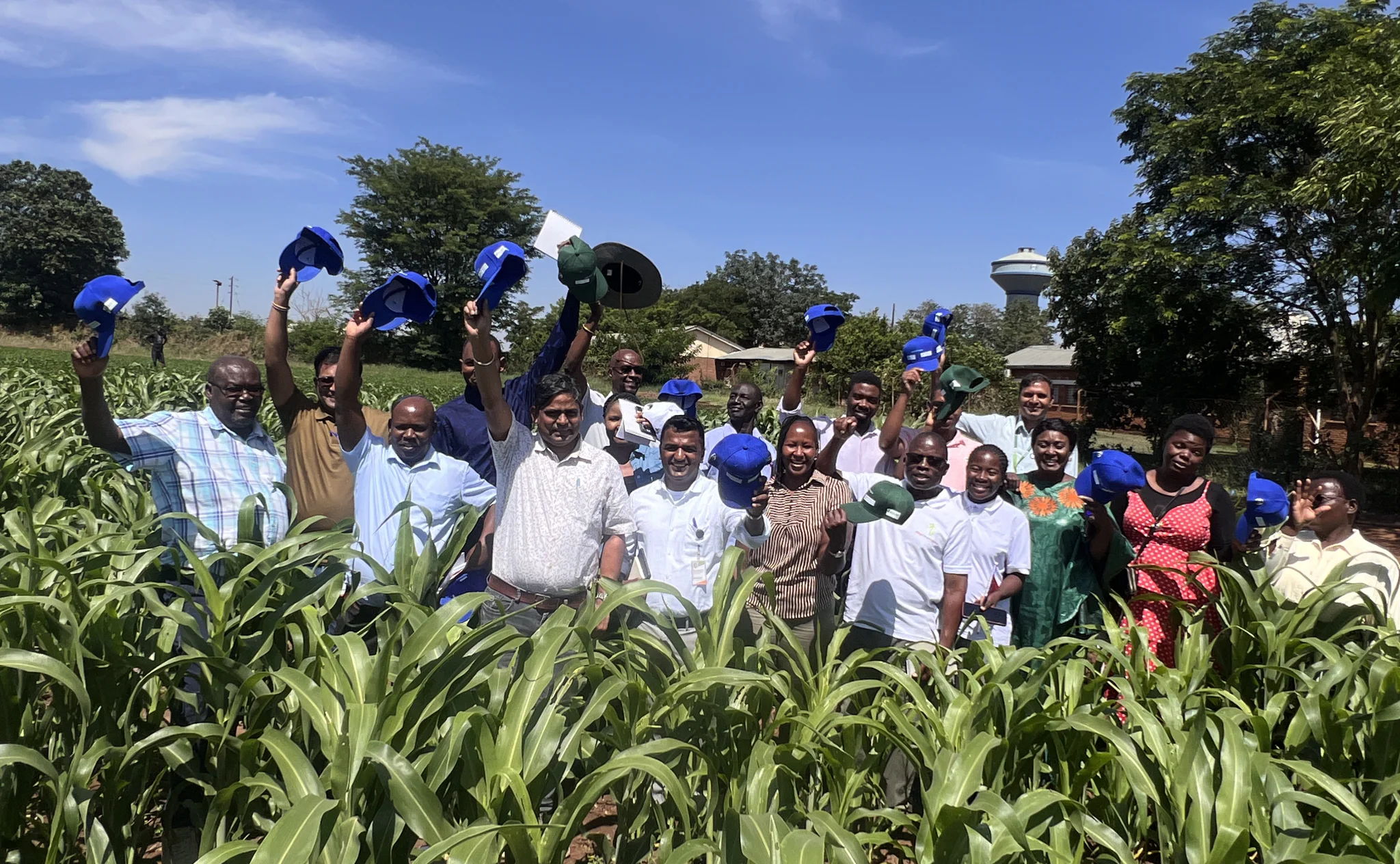 The sessions included both theory and practical field experience in identifying, screening, and conducting laboratory tests on crops.