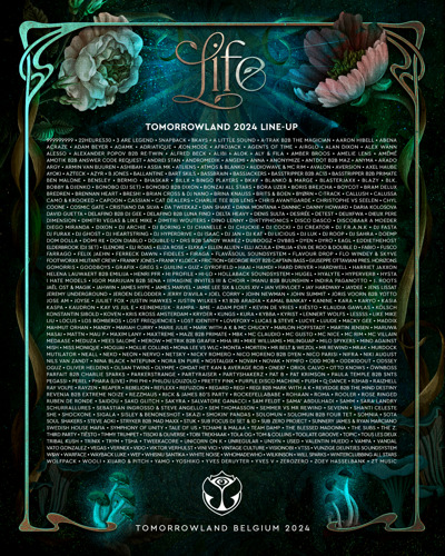 Celebrate 20 years of Tomorrowland with more than 
400 of the world’s finest electronic music artists this summer