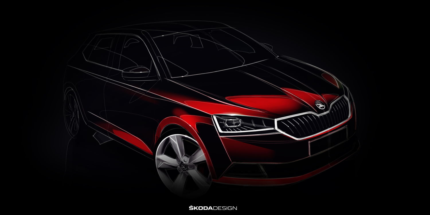 The new design of the ŠKODA FABIA includes state-of-the-art LED headlights as well as LED rear lights with an exceptionally clear structure.