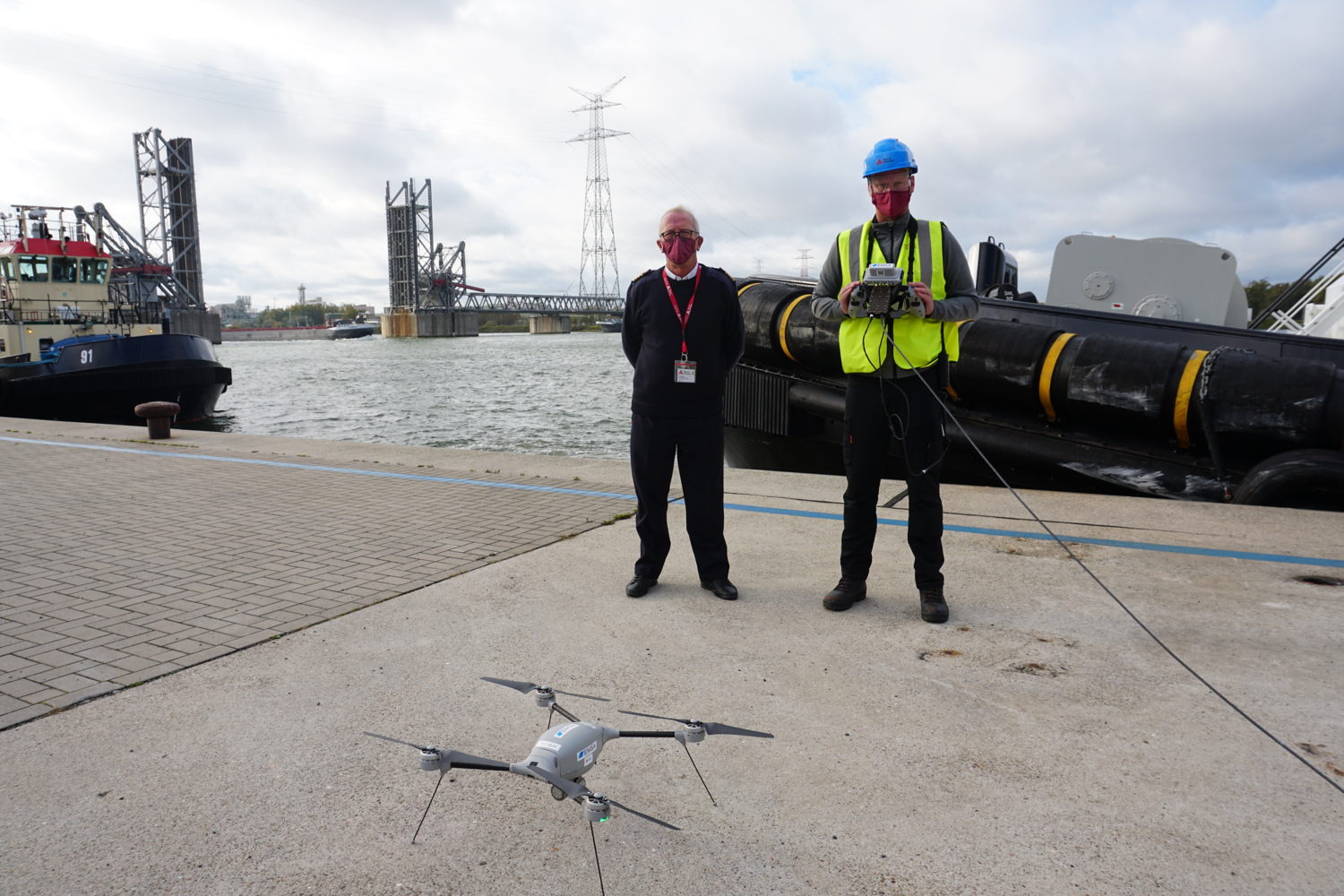 samenwerking - Port of Antwerp & European Maritime Safety Agency (EMSA) - copyright Port of Antwerp 