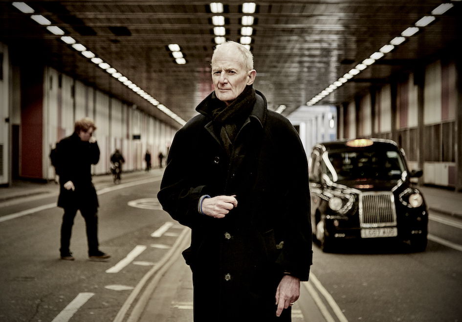 Peter Hammill photographed in London 2018