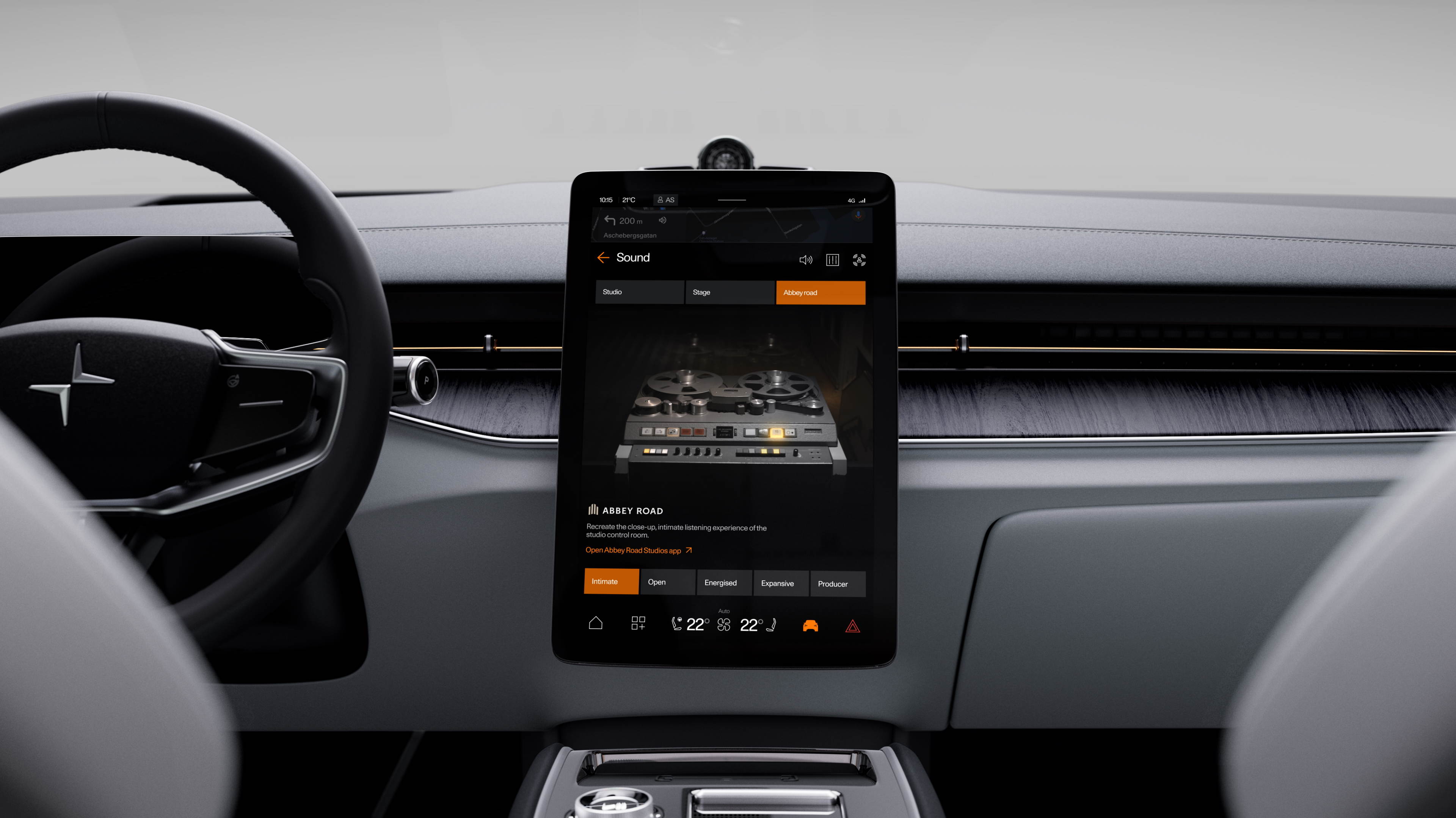 Polestar 3 over-the-air update introduces new Abbey Road Studios Mode exclusively for Bowers & Wilkins audio system 