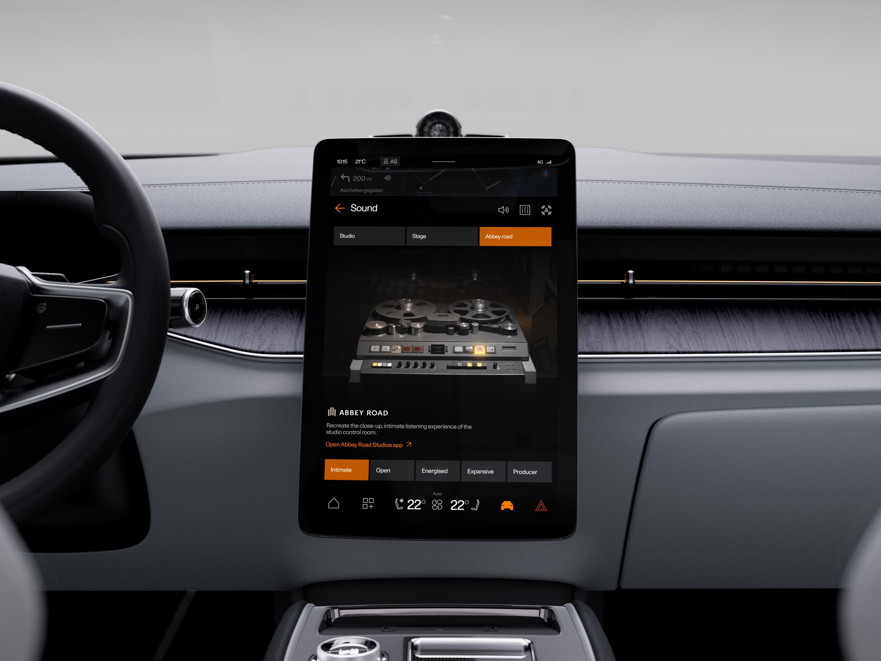 Une mise à jour over-the-air de la Polestar 3 introduit le nouveau mode Abbey Road Studios, exclusivement pour le système audio Bowers & Wilkins