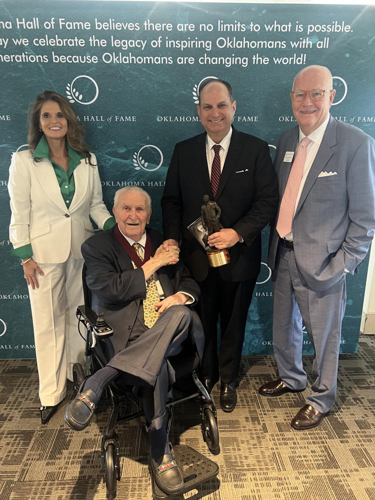 Shannon L. Rich, Lee Allan Smith, Joe Castiglione, and Bruce T. Benbrook