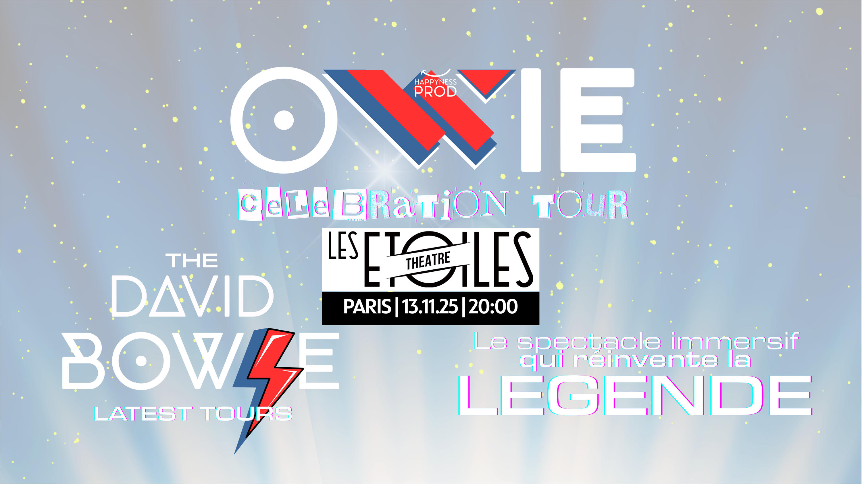 OWIE CELEBRATION TOUR – Un voyage immersif à travers l’univers de David Bowie