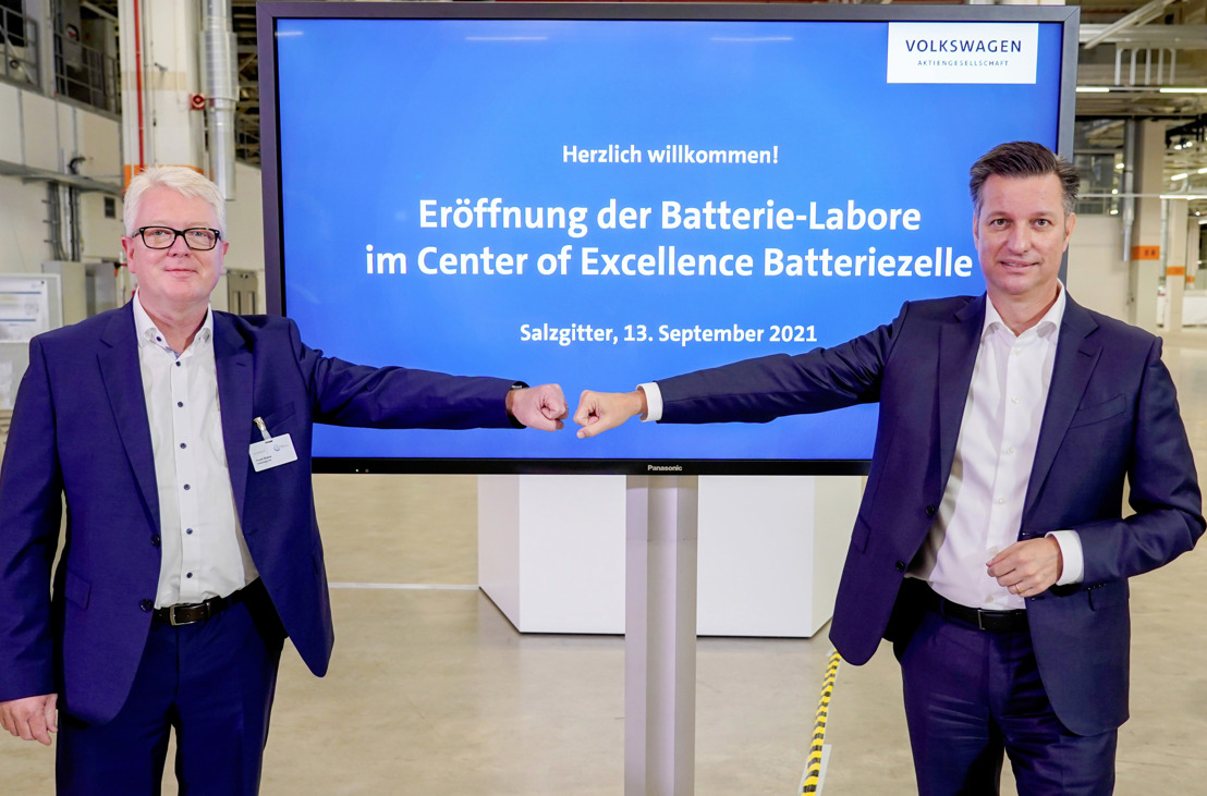 Nieuwe batterij-laboratoria: Volkswagen zet de volgende stap naar de ontwikkeling en productie van zijn eigen batterijcellen