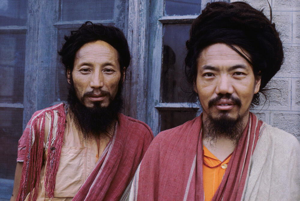 Two Tibetan yogis, 1966. AKG2354977
