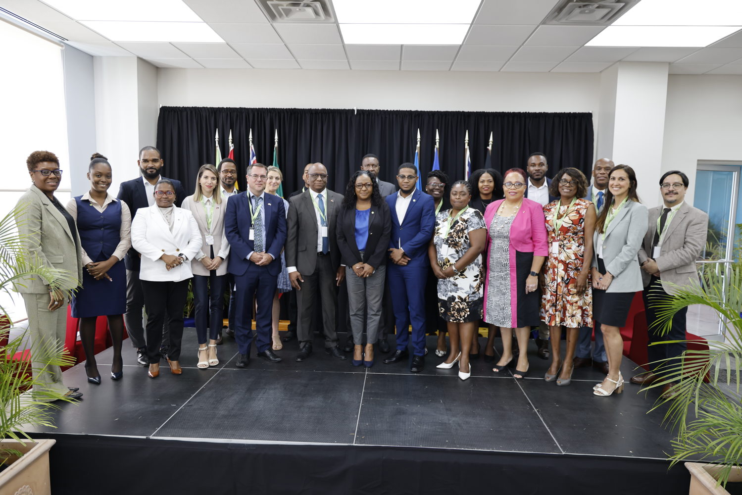Pictured: Permanent Secretaries, Directors & Technical Specialists of Ministries of Education, Education & Development Partners and Technical Specialists in Education from the OECS Commission and the Head of the Human and Social Division (Ag.)