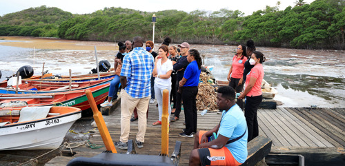 EU Delegation and OECS visit Climate Change and Disaster Resilience Projects and Proposed sites for Ecosystem-based Approaches and Sustainable Livelihoods Initiatives