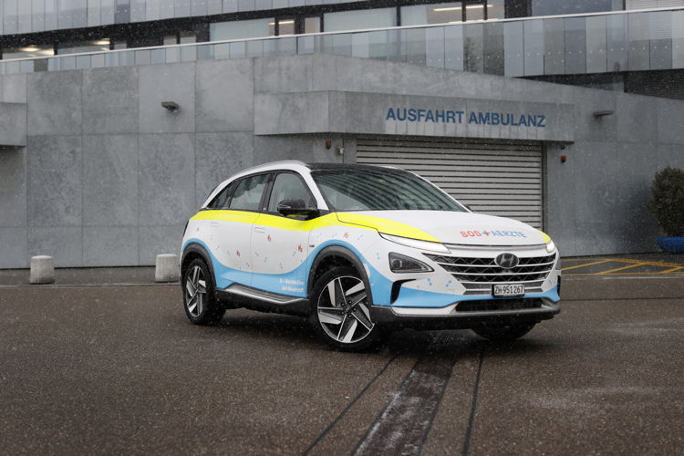 Nicolai Berardi, Betriebsleiter & CCO von SOS AERZTE & Hyundai NEXO
