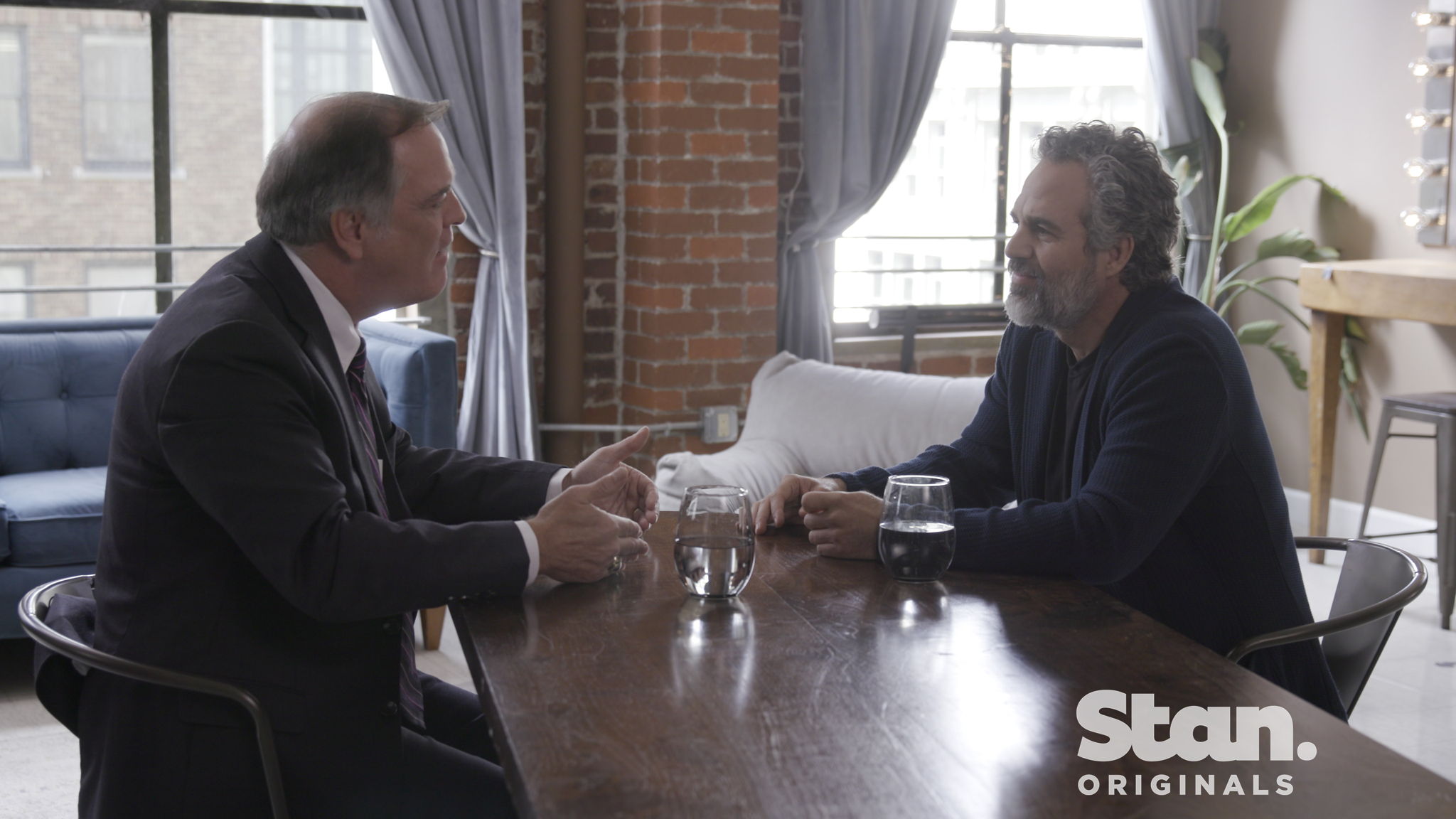 Rob Bilott with Mark Ruffalo