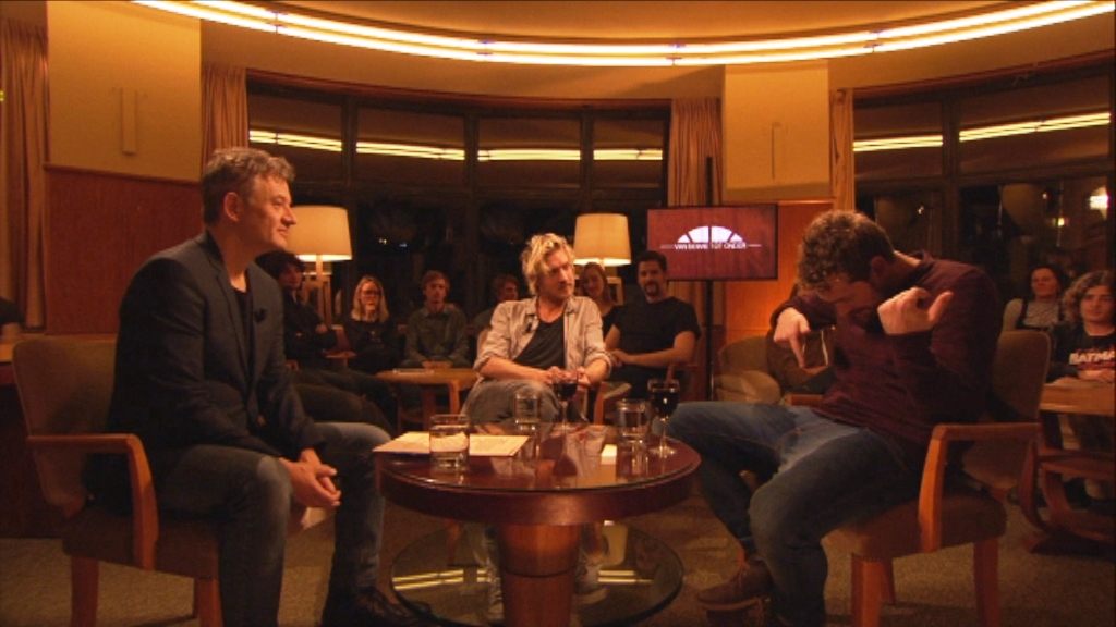 Studio Flagey: Bart Peeters, Pieter-Paul Devos, Otto-Jan Ham - (c) VRT