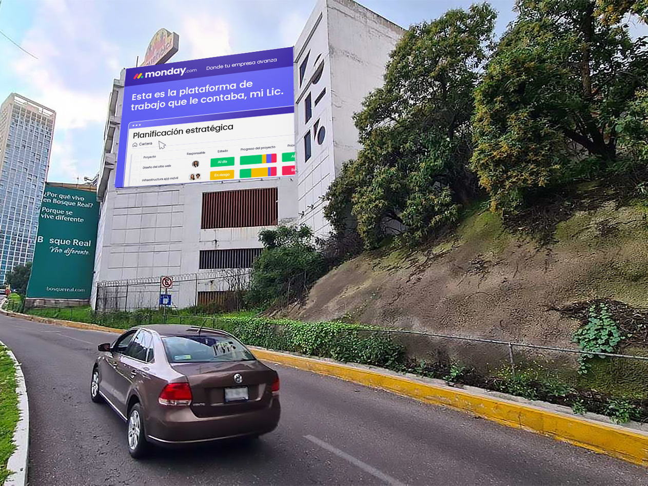 monday.com lanza su primera campaña Out-of-Home en México