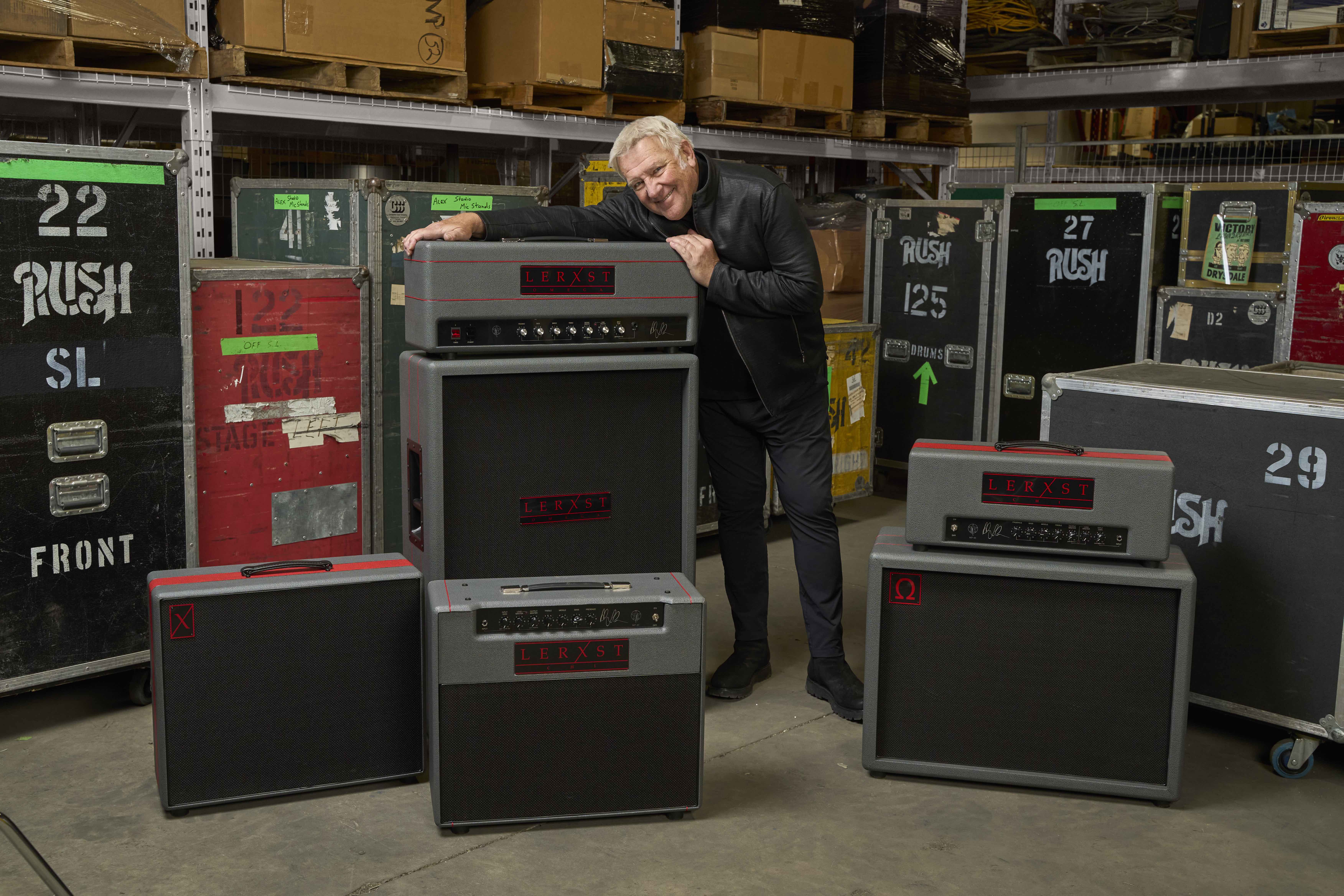 Alex Lifeson and the LERXST Family of Amplifiers